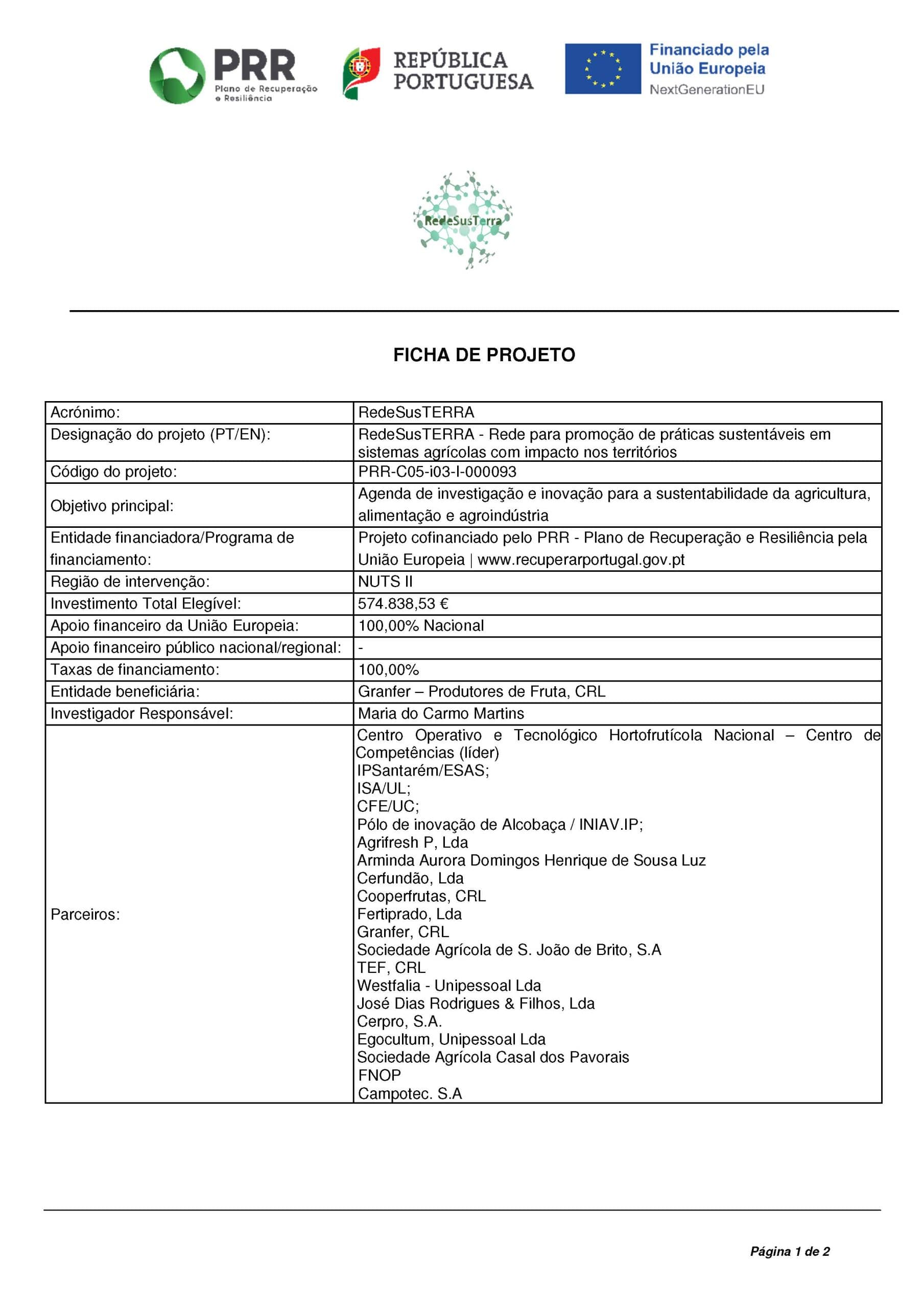 Agenda de investigação e inovação para a sustentabilidade da agricultura, alimentação e agroindústria - galerie 1